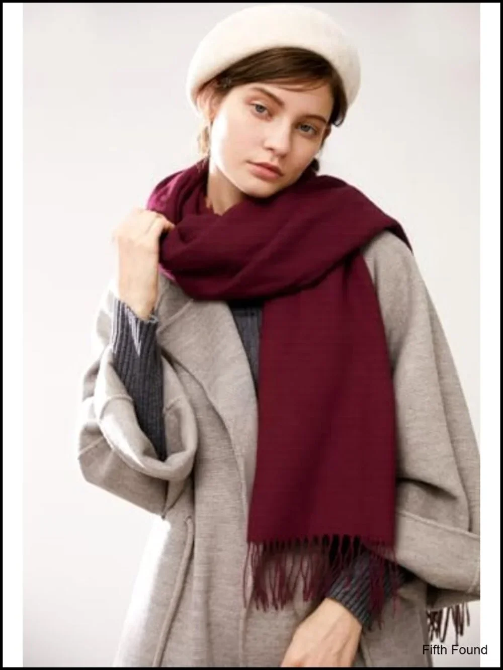 Soft Plush Shawl Fringe Wrap Large Scarf for Women